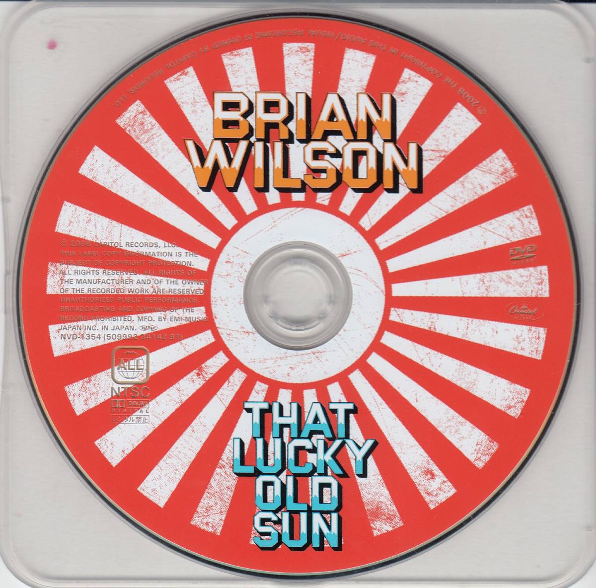 国 ブライアン・ウィルソン / ラッキー・オールド・サン CD+DVD 帯付
