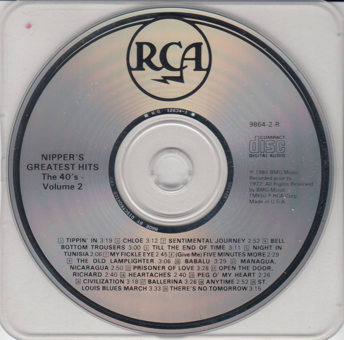 輸 Various Nipper's Greatest Hits - The 40's Volume 2◆規格番号■9864-2-R◆送料無料■即決●交渉有_画像3