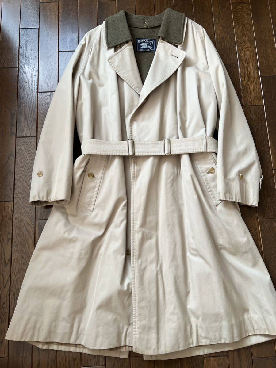 希少 Burberrys バーバリー タイロッケンコート 一枚袖 英国製 メンズ
