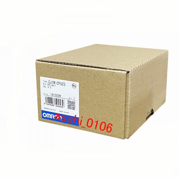 新品 OMRON/オムロン CJ1M-CPU23 CPUユニット工具、DIY用品