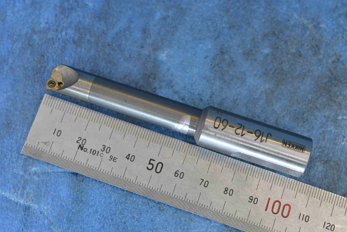 【お気に入り】 NIKKEN DJ用 超硬ボーリングバイト J16-12-60 中古 フライス盤 【お気に入り】 NIKKEN DJ用 超硬ボーリングバイト J16-12-60 中古 フライス盤
