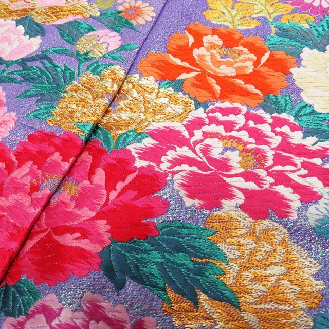 ☆きもの北條☆ 打掛 桜と鶴 花模様 箔糸 逸品 豪華 花嫁衣装 衣裳