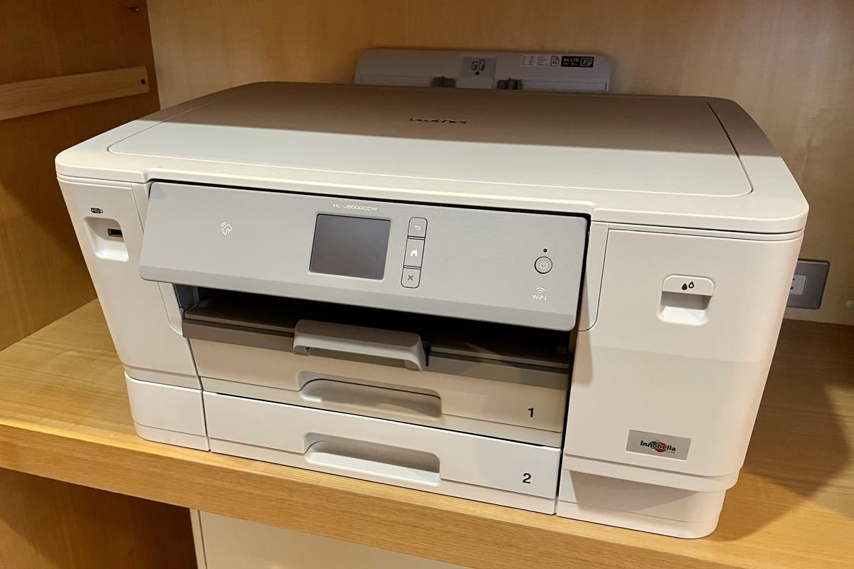 美品 ブラザー brother インクジェットプリンター HL-J6000CDW 2段