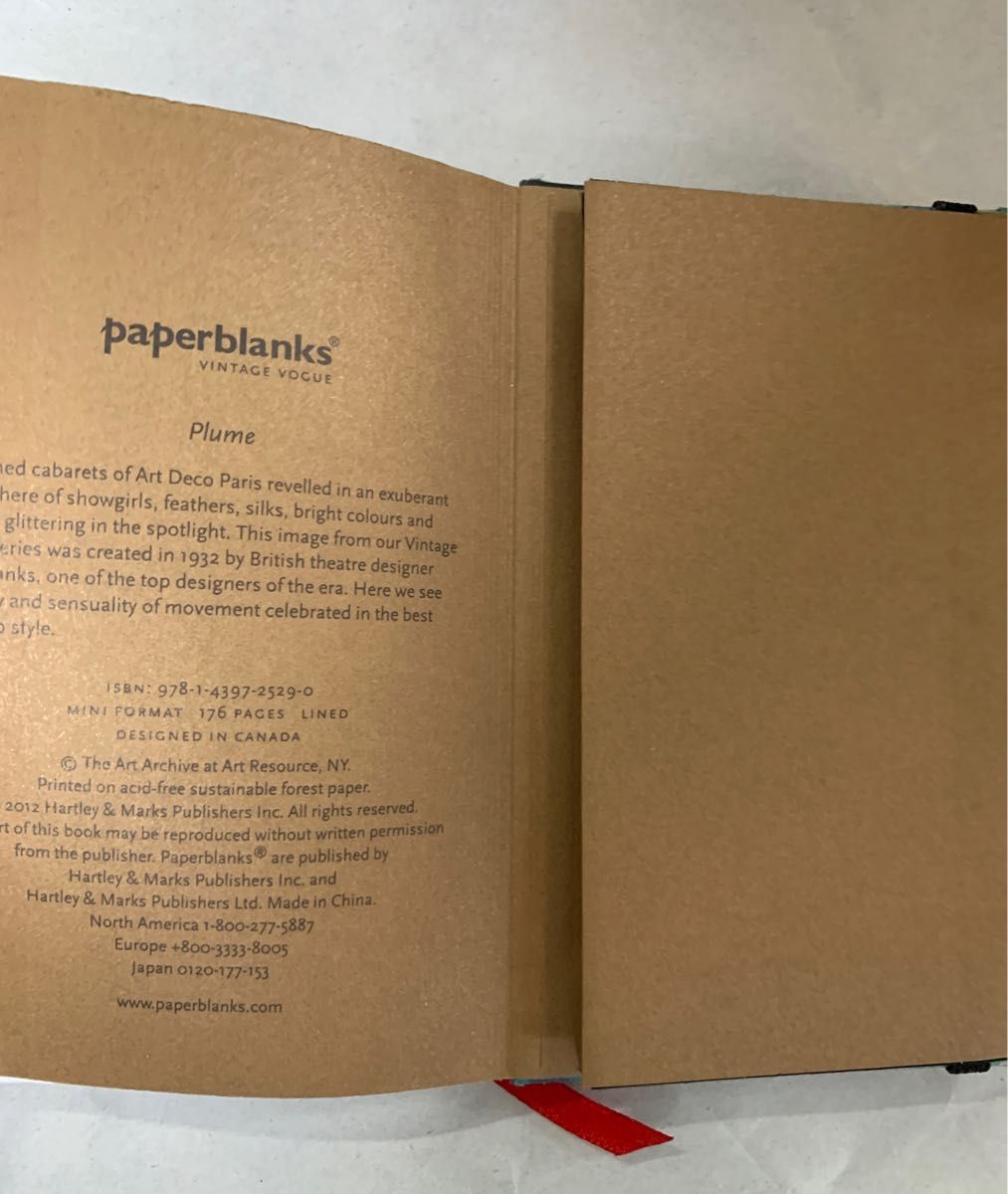 paperblanks ミニノート　used