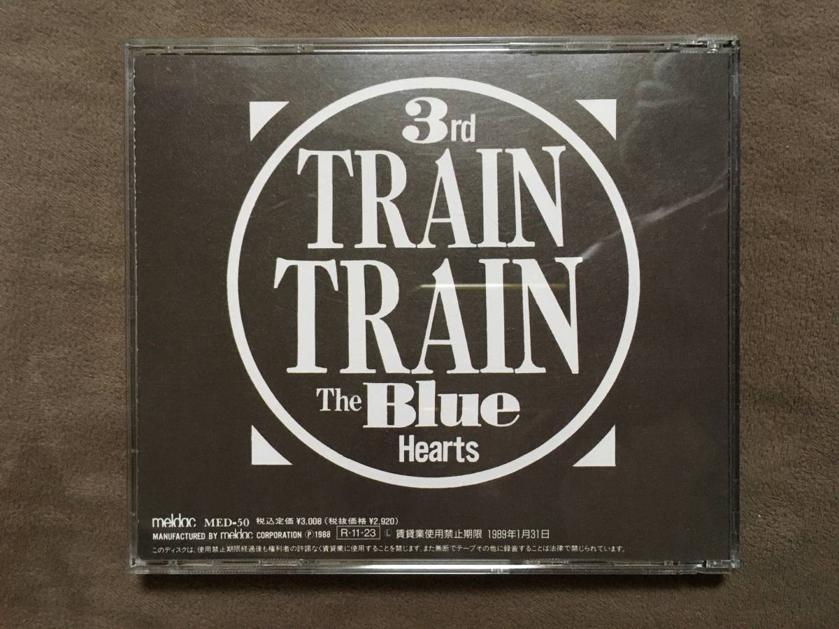 【 送料無料！!・希少な良品商品です！】★ザ・ブルーハーツ◇THE BLUE HEARTS・TRAIN TRAIN◇全12曲収録/メルダック★