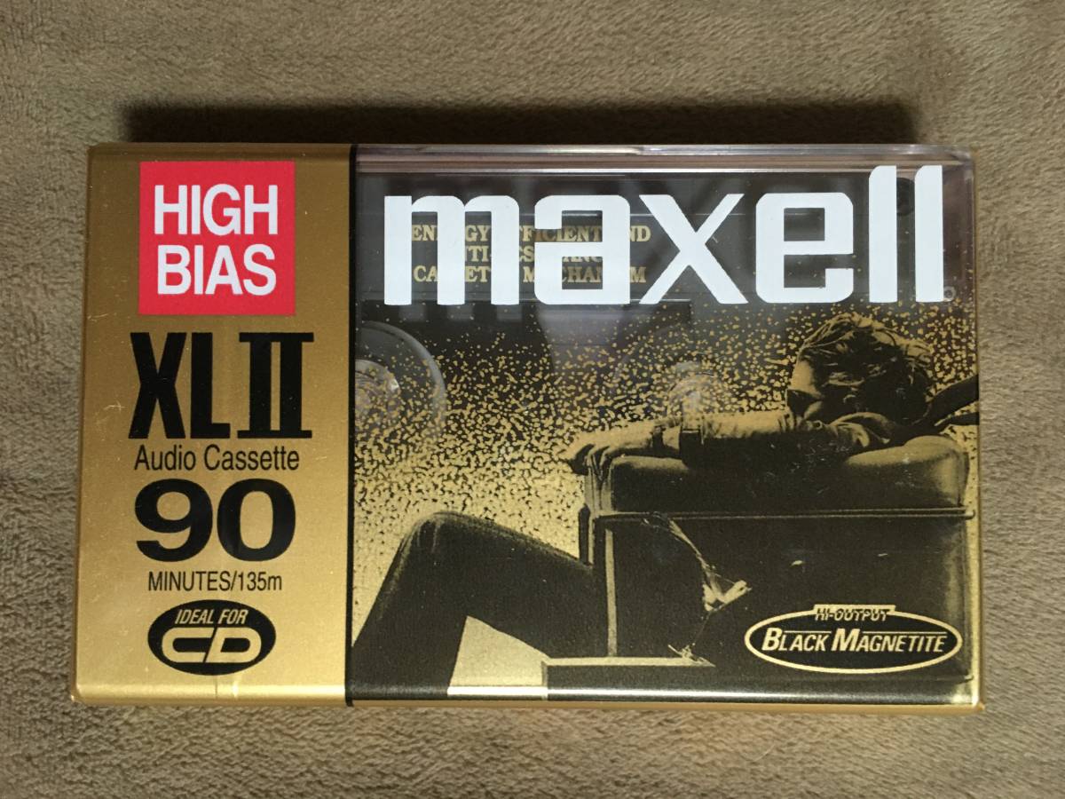 maxell マクセル カセットテープ XLⅡ 90 HIGH BIAS TYPEⅡ/Made