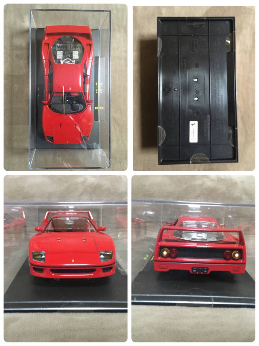 【 送料無料！!・とっても希少な未使用・箱保管品！】★Ferrari F40・1987◇1/24ビッグスケール/ディアゴスティーニ★_画像10