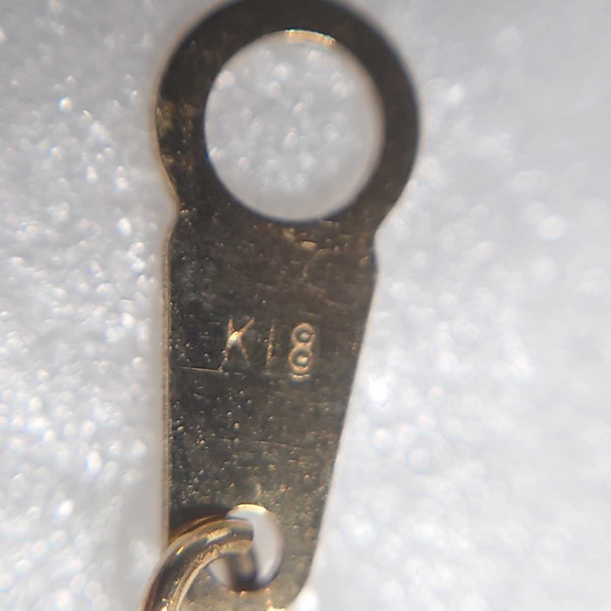 k18 ダイヤ0.32ct ハートモチーフ ネックレス_画像8