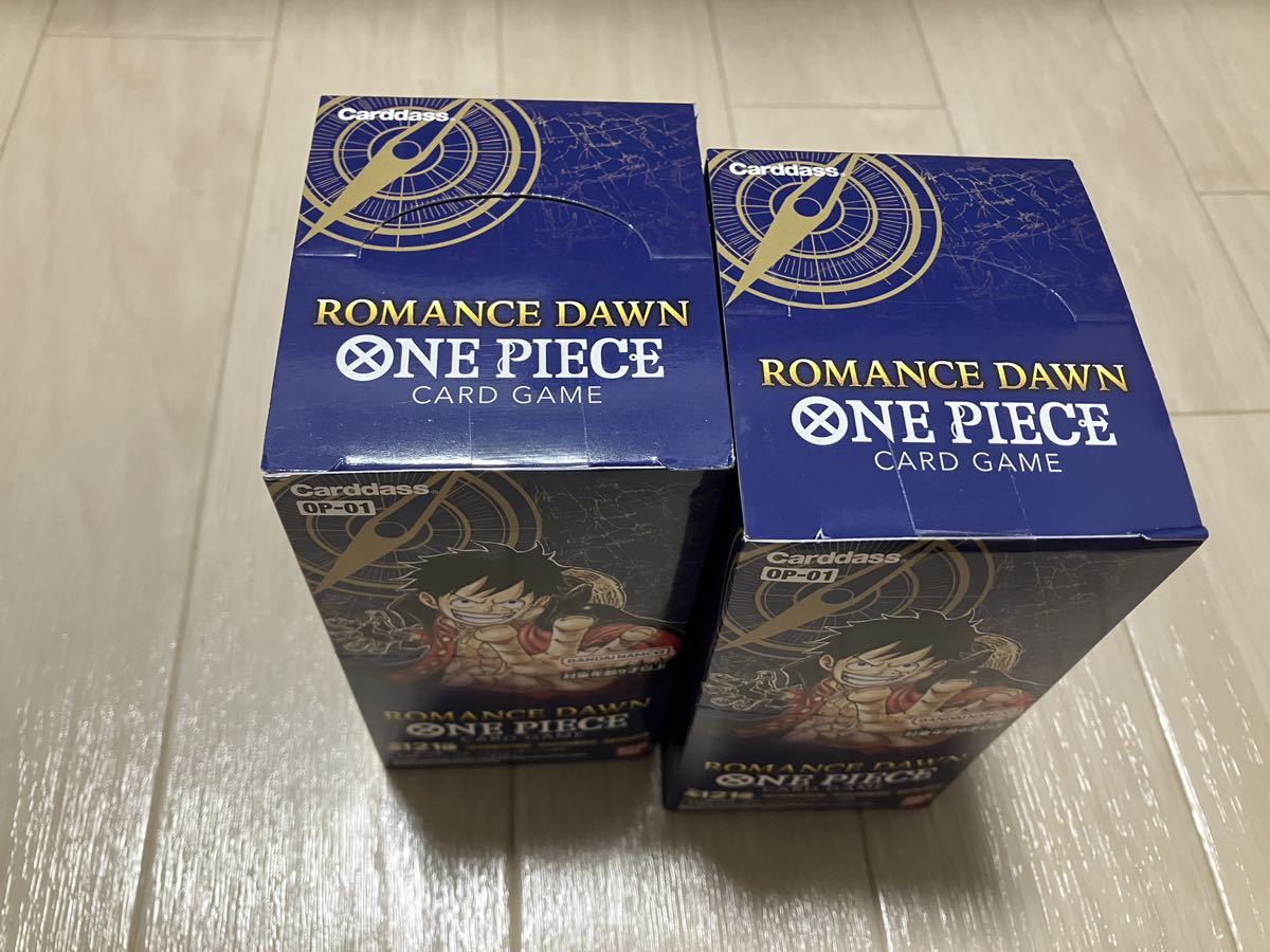 ワンピース カードゲーム ROMANCE DAWN 2box セット 未開封｜PayPayフリマ