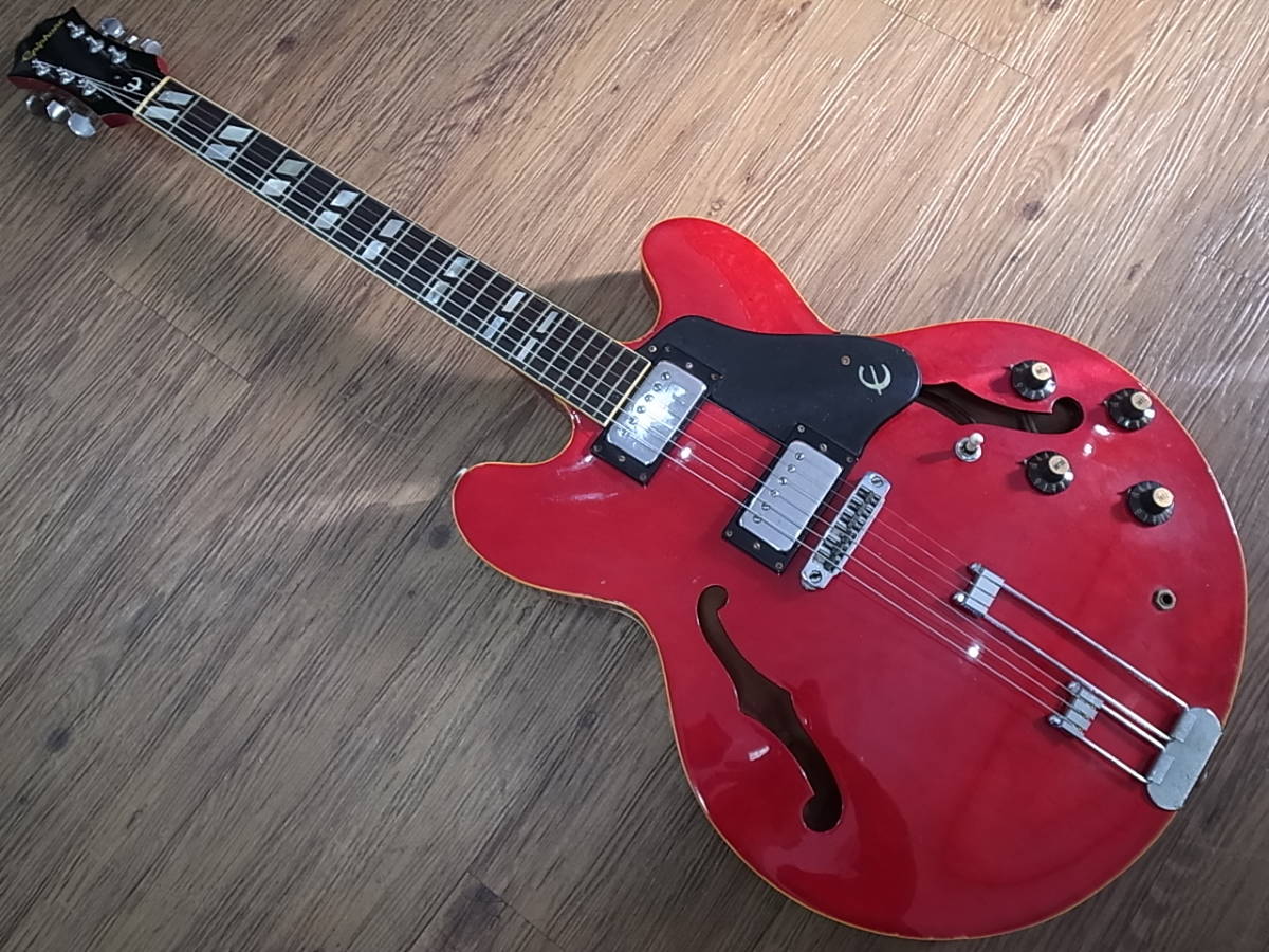 Yahoo!オークション - 1970年代マツモク工業ブルーラベルEpiphone Ri...