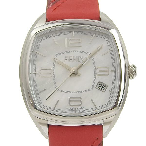 FENDI フェンディ レディース クォーツ 腕時計 シェル文字盤 22000M gg