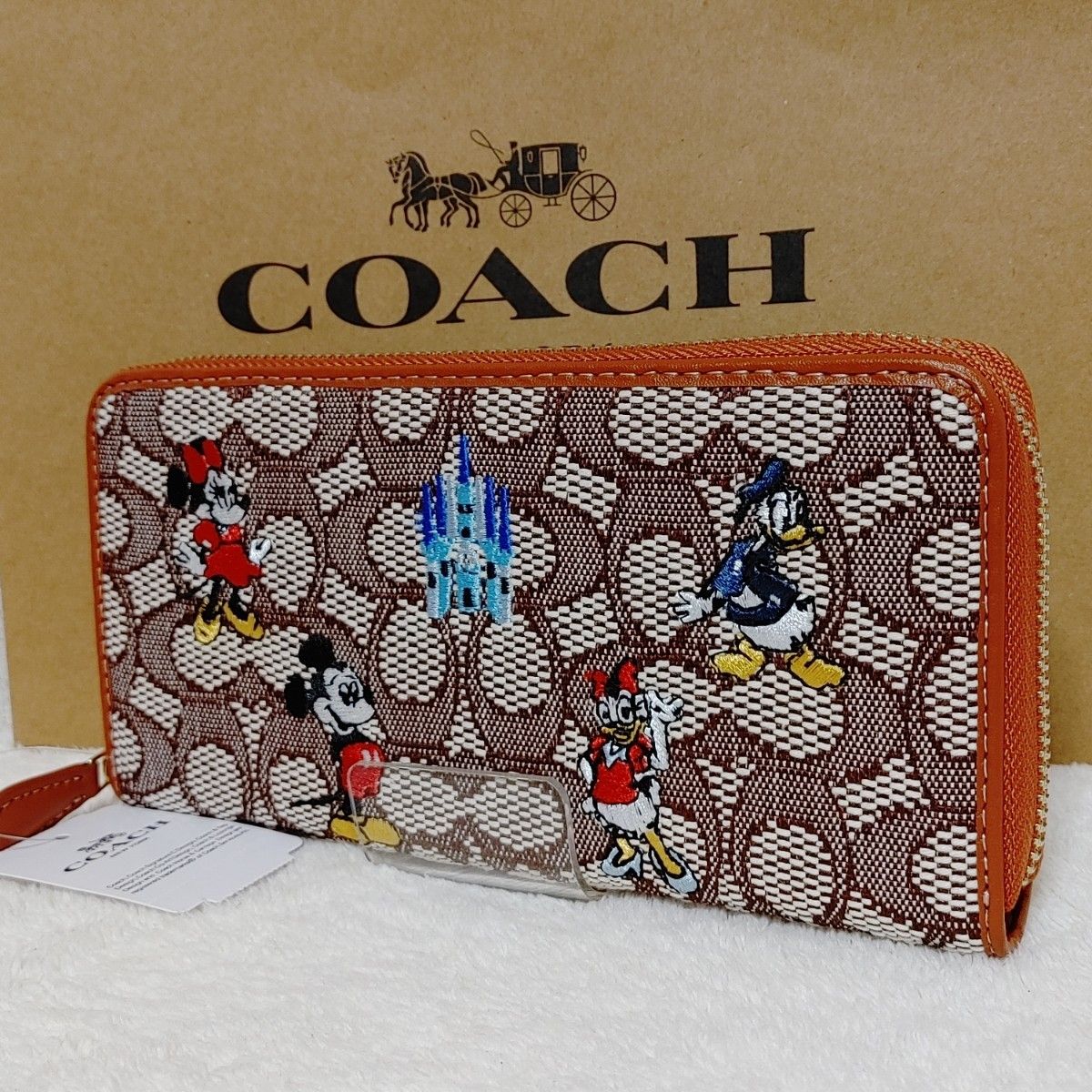 coach コーチ 新作 ディズニー コラボ 長財布 ブティックライン ミッキーマウス アウトレット 正規品