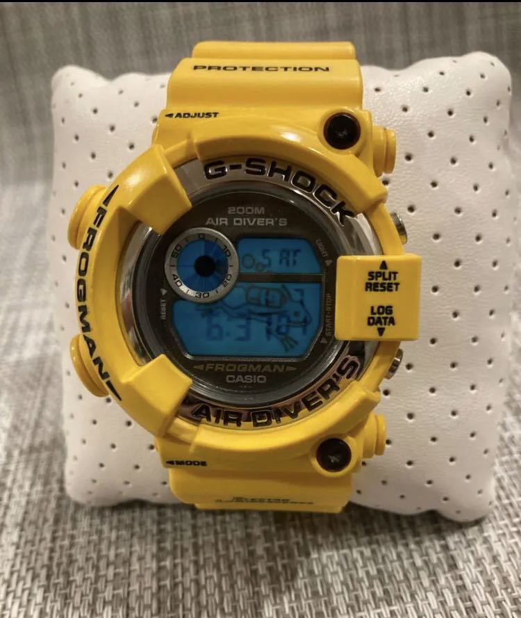 今季一番 CASIO カシオ G-SHOCK フロッグマンイエロー ブラック 蛙