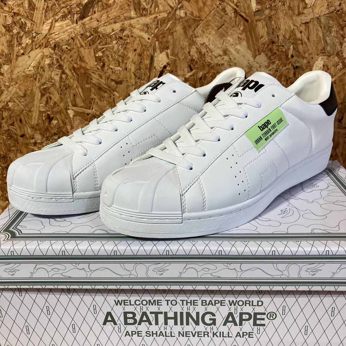 A BATHING APE BAPE FootSoldier SKULL STA US11 29cm_画像1