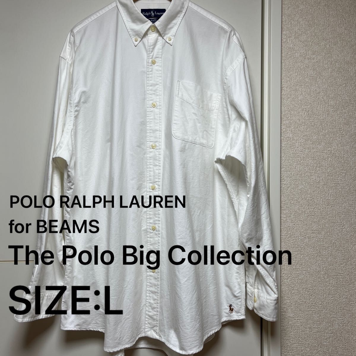 美品】AH H POLO RALPH LAUREN BEAMS 別注 シャツ The Polo Big