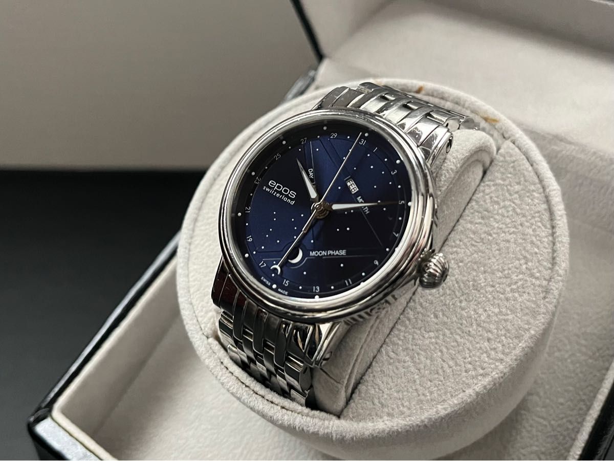 EPOSエポス クロノグラフ メンズ腕時計 自動巻き | avredentor.com.br