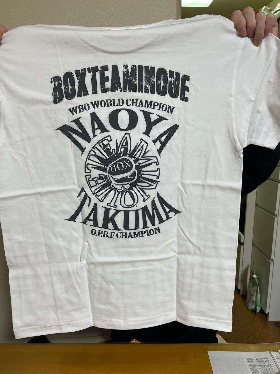 井上尚弥、拓真 チャンピオンの直筆サイン入り Tシャツ | noonanwaste.com