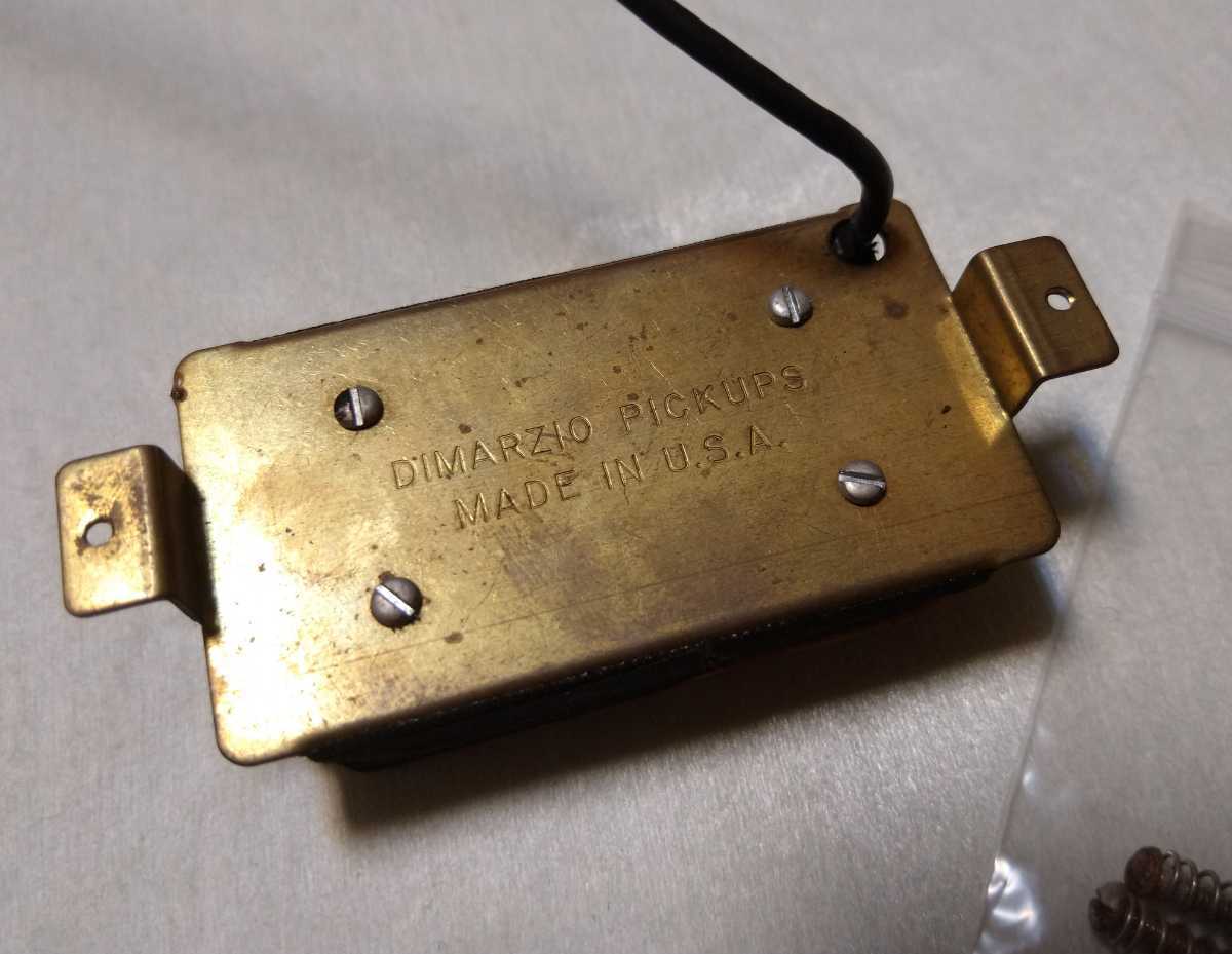Yahoo!オークション - 中古 80年代 四角足 DiMarzio Yahoo!オークション - 中古 80年代 四角足 DiMarzio
