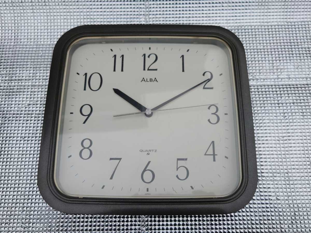 SEIKO セイコー アルバ ALBA JJ303N アナログ 掛け時計 レトロ_画像1