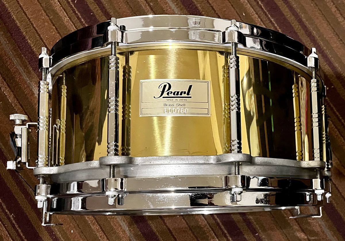 Pearl 30th Anniversary Free Floating Brass Snare Drum