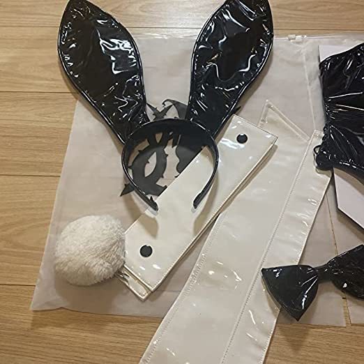  прозрачный костюм кролика костюмы прозрачный ba колено прекрасный товар способ ( парик обувь продается отдельно )