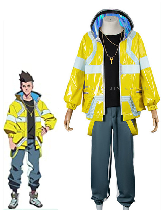 teibido* maru tines Cyber punk edge Runner z costume anime military uniform everyday clothes uniform costume play clothes manner ( wig shoes optional )