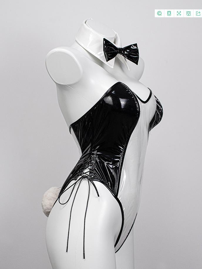  прозрачный костюм кролика костюмы прозрачный ba колено прекрасный товар способ ( парик обувь продается отдельно )