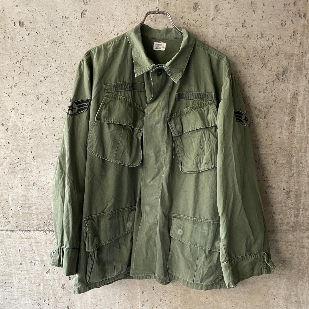 V121 米軍 実物 US ARMY ジャングルファティーグ M/S 3rd アメリカ軍