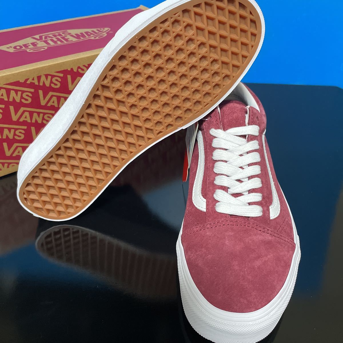 26.5cm ☆新品 VANS OLD SKOOL PIG SUEDE スウェード スニーカー