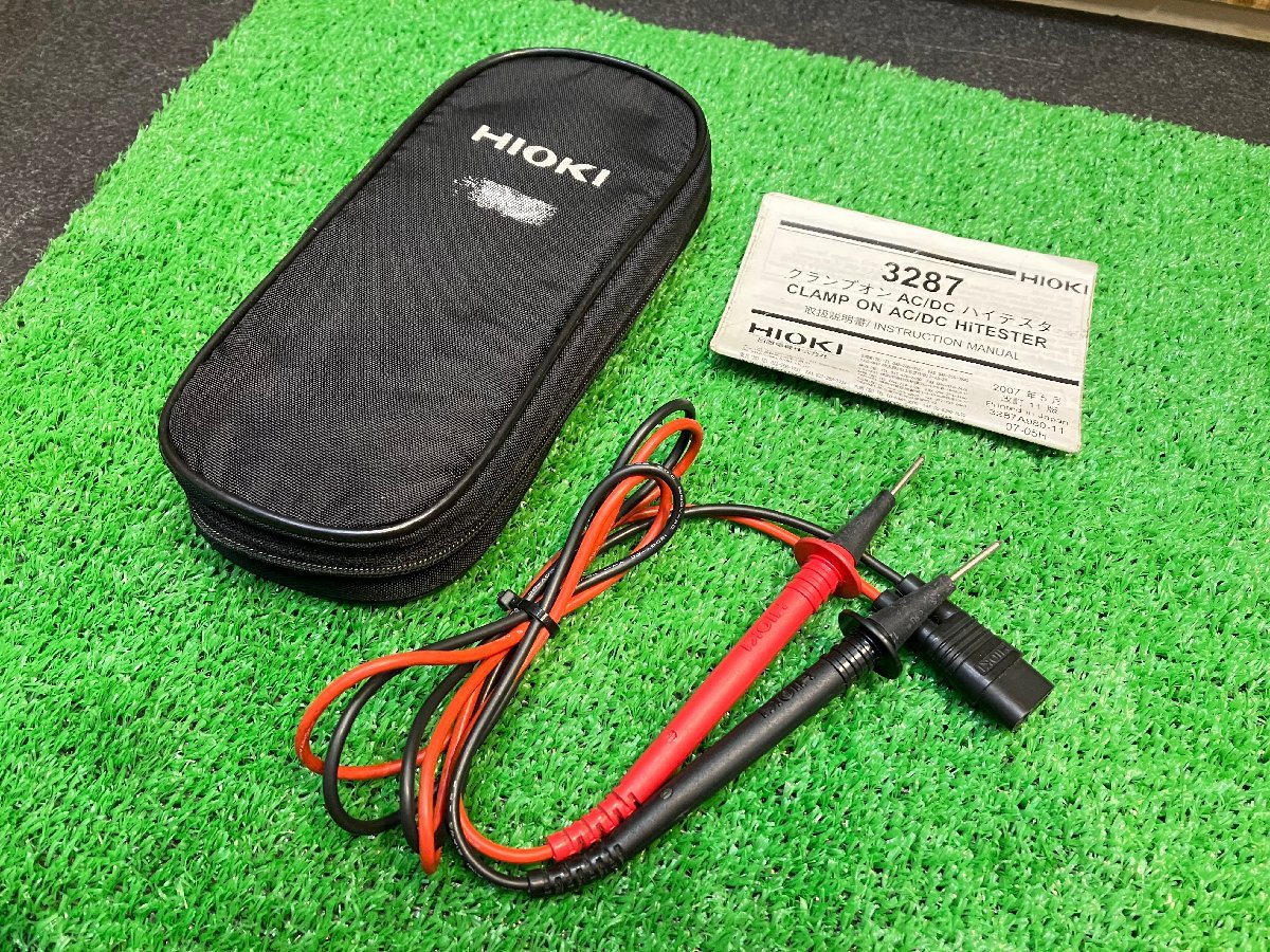 ついに再入荷! 日置 クランプメータ ON AC/DC HIOKI 3287 HiTESTER