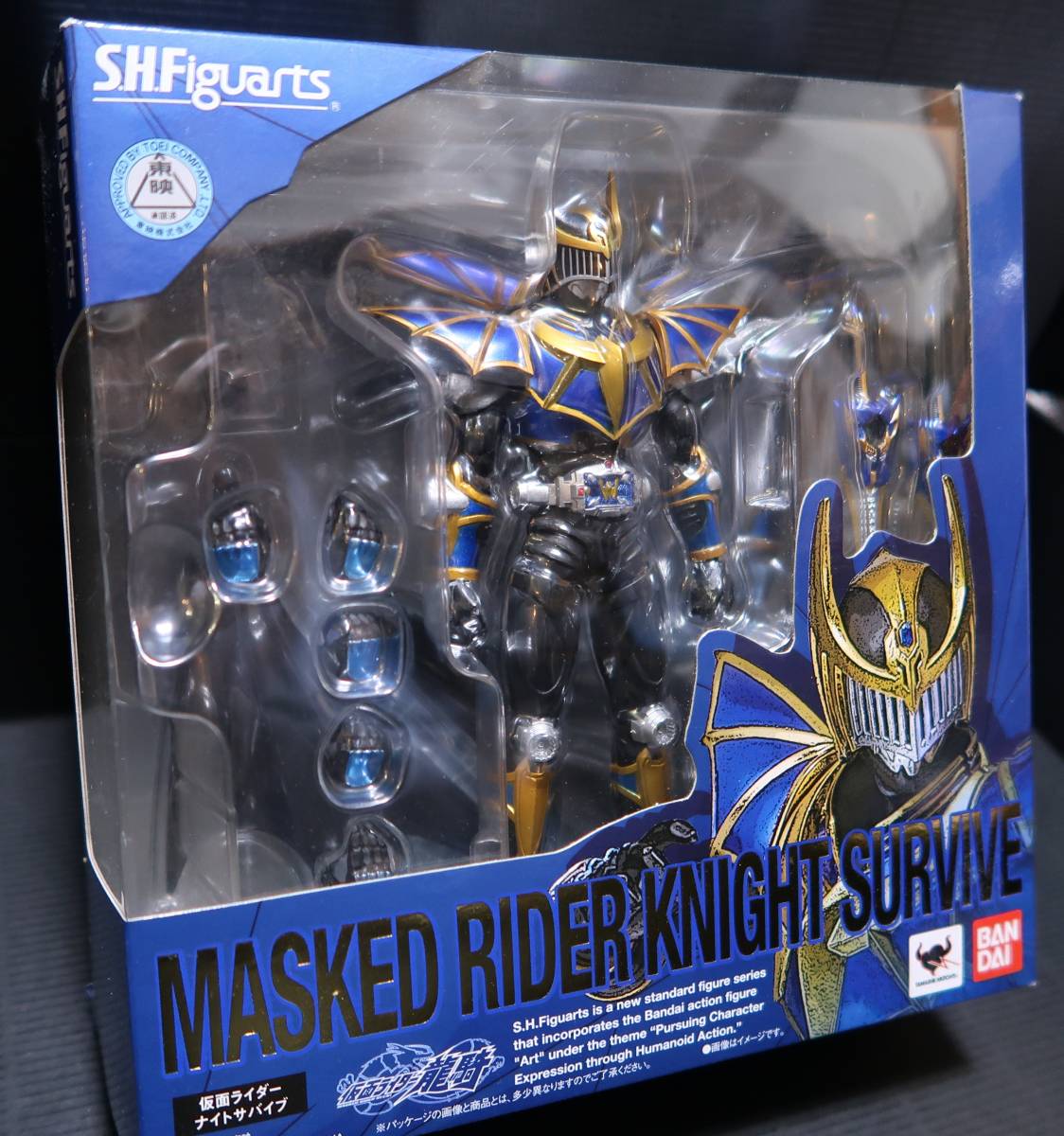 割引発見 新品未開封 S.H.Figuarts 仮面ライダーナイトサバイブ 仮面
