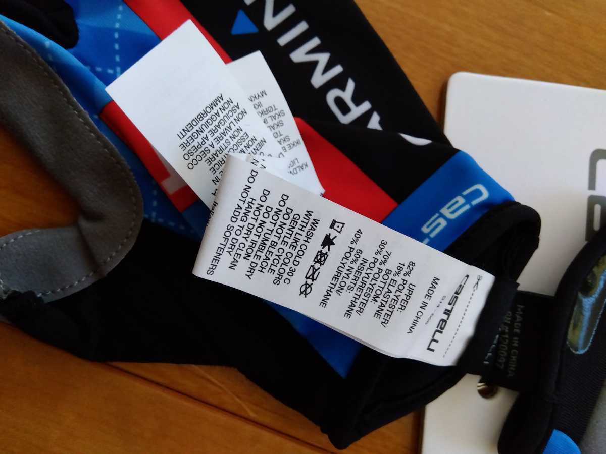 CASTELLI 　GARMIN　cervelo　Roubaix　カステリ　ガーミン　サーベロ　サマー　グローブ　S_画像8