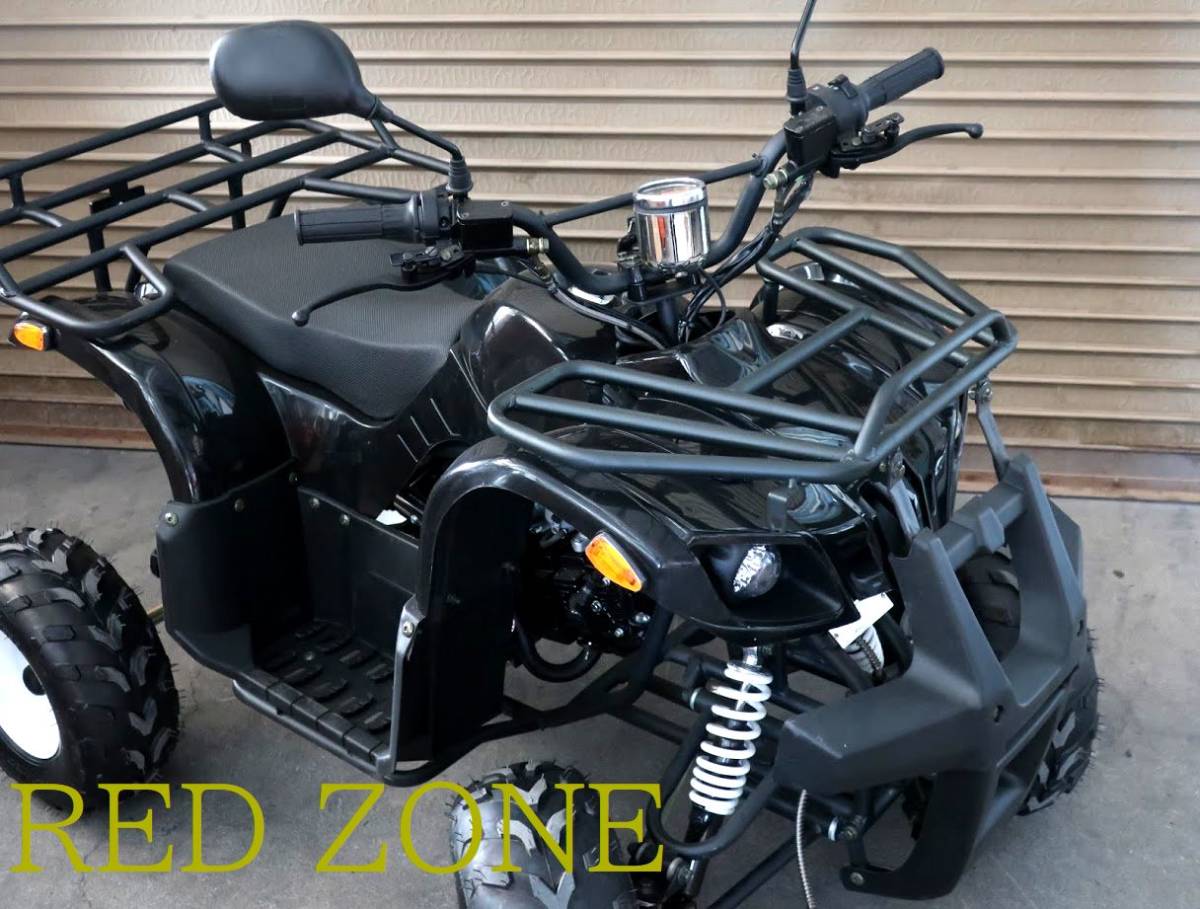 RED-ZONE　50ccミニカー登録車両　　前W・後Sディスク　ATV バギー　RZ－XJ　49cc　新車KIT車体BLACK