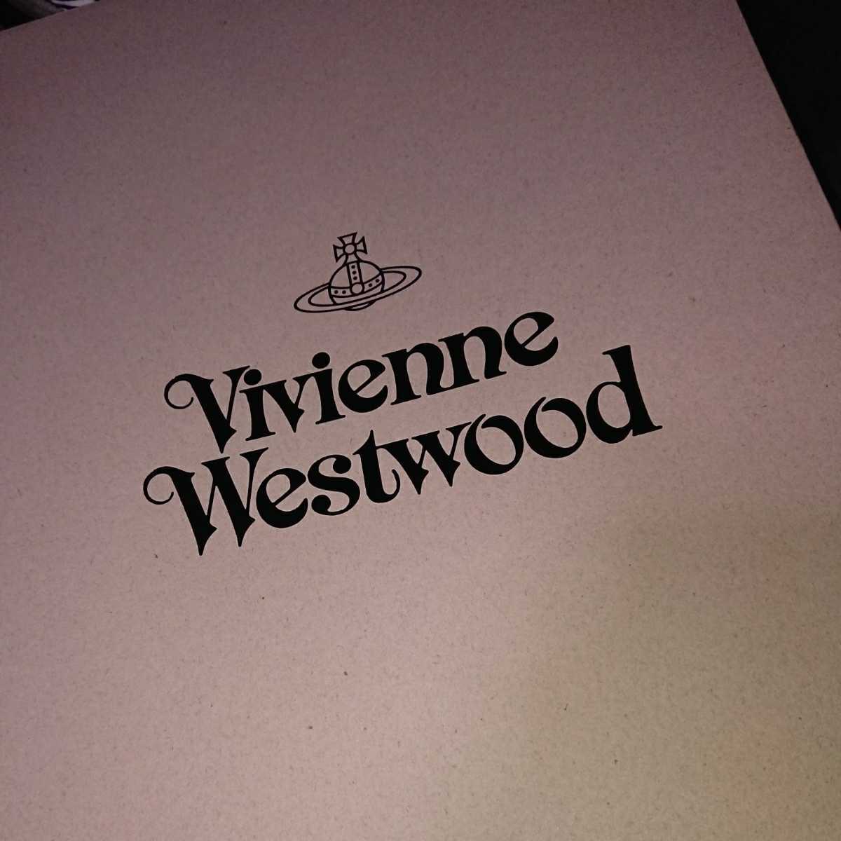 Vivienne Westwood ヴィヴィアン・ウエストウッド リバーシブル バイカラー マフラー 紺×赤 未使用 新品 箱付き_画像4