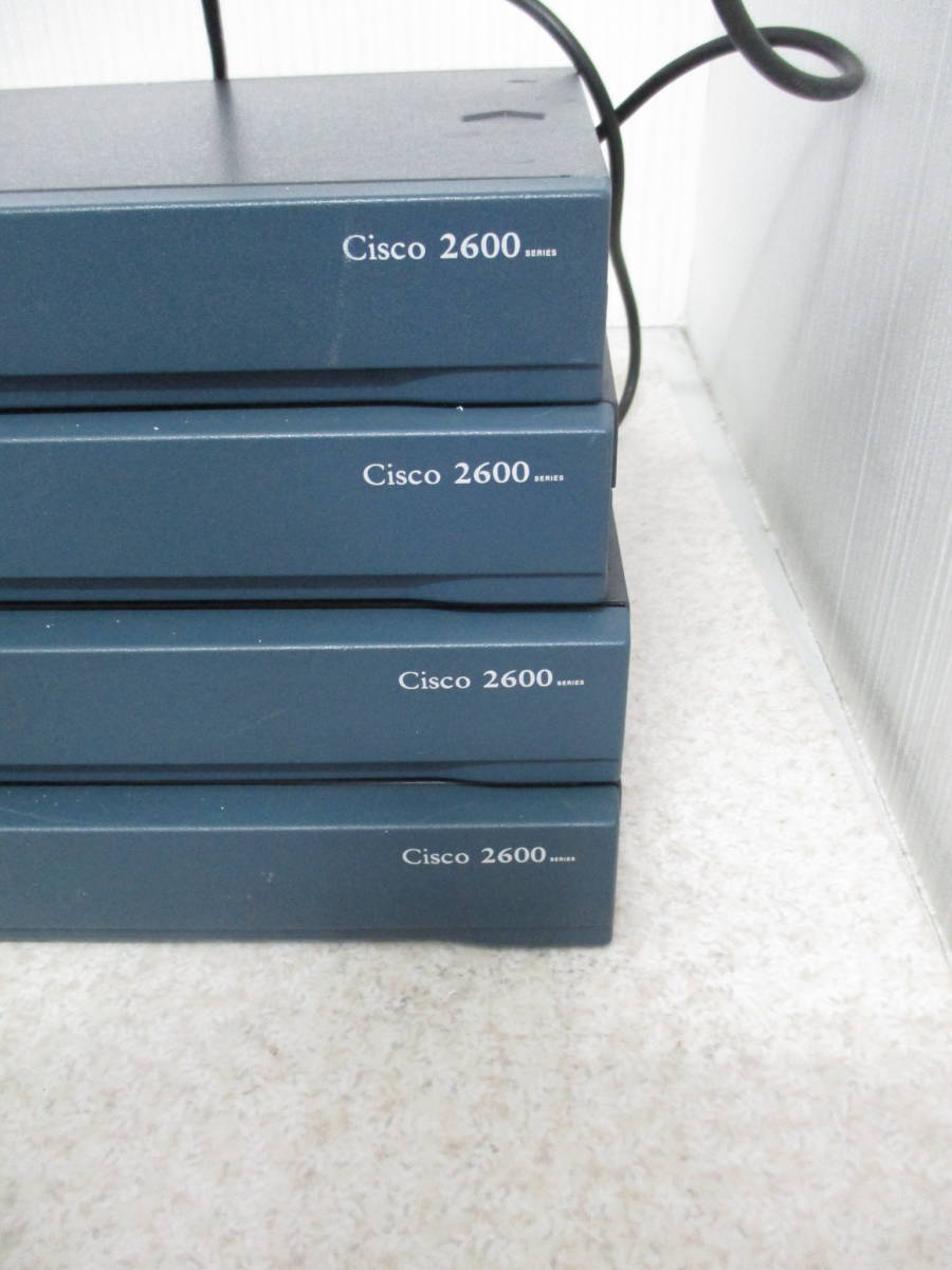 Cisco 2600シリーズ ルーター★4台セット ★通電確認 本体のみ ★ NO:OII-203_画像4