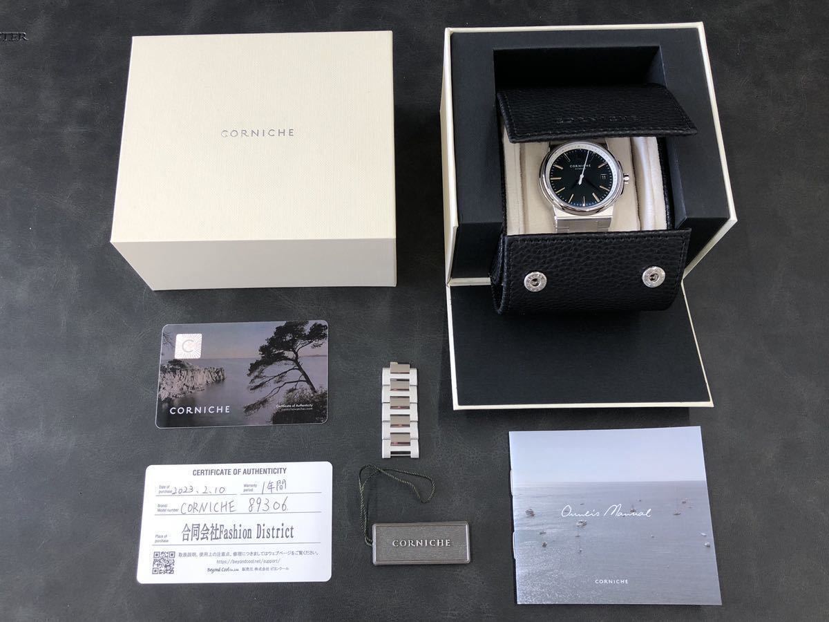 に値下げ! 新品、未使用 CORNICHE ラグランデ 89306 ブルーダイヤル