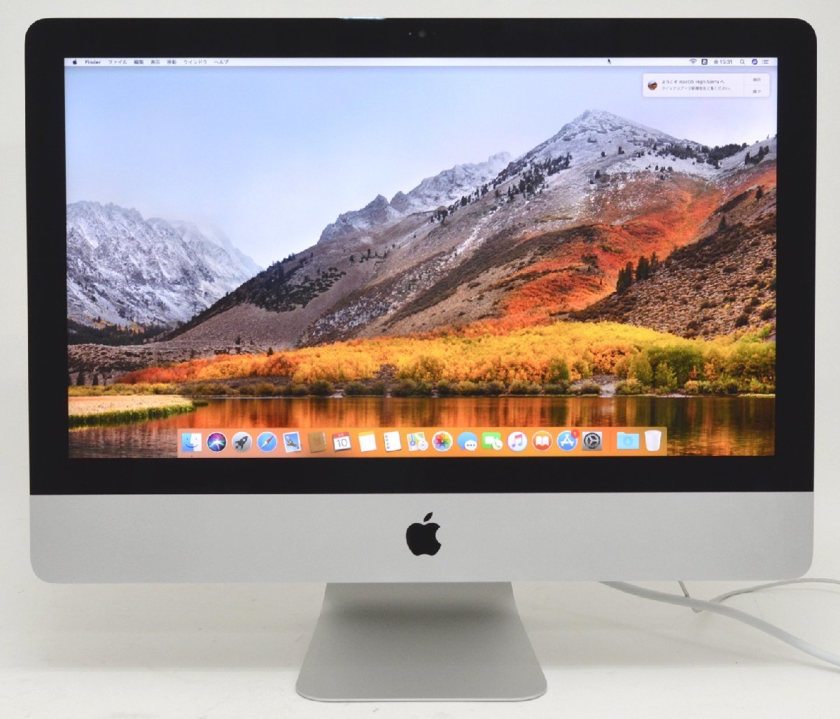 ∞ 1円～決算セール 最短発送 iMac (21.5-inch Mid 2014) MF883J/A 1.4GHz Core i5 メモリ 8GB  HDD 500GB R07G