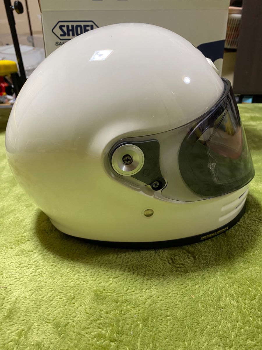 SHOEI グラムスター オフホワイト XL メロースモークシールド SHOEI グラムスター オフホワイト XL メロースモークシールド
