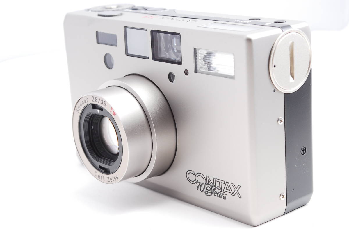 〓外観綺麗 専用カメラケース付〓Contax コンタックス 70周年 モデル ...