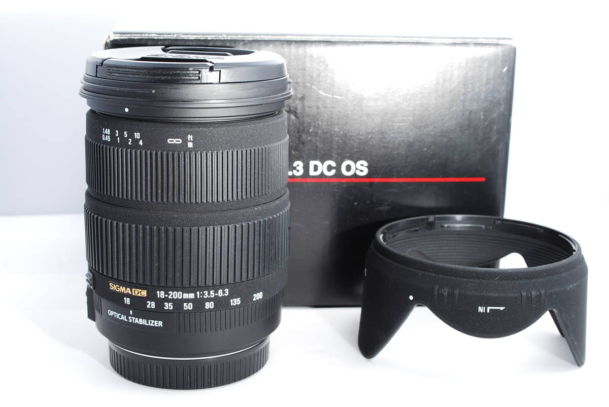 ❤️美品 SIGMA シグマ 18-200mm DC OS HSM 高倍率レンズ