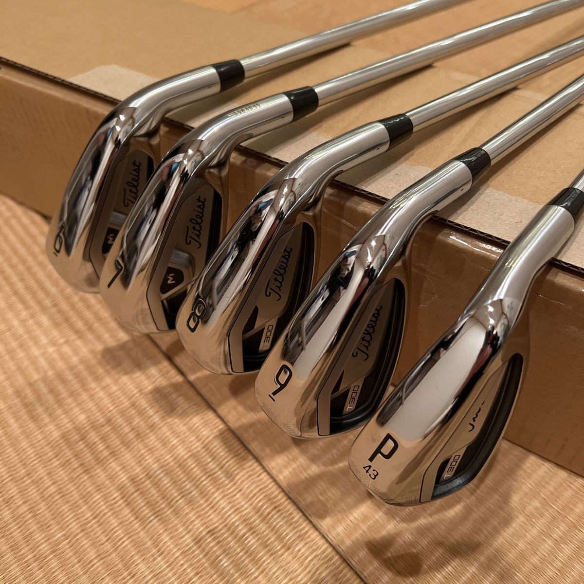 タイトリストT300 アイアン 2021年モデル 5本セット NS PRO MODUS3
