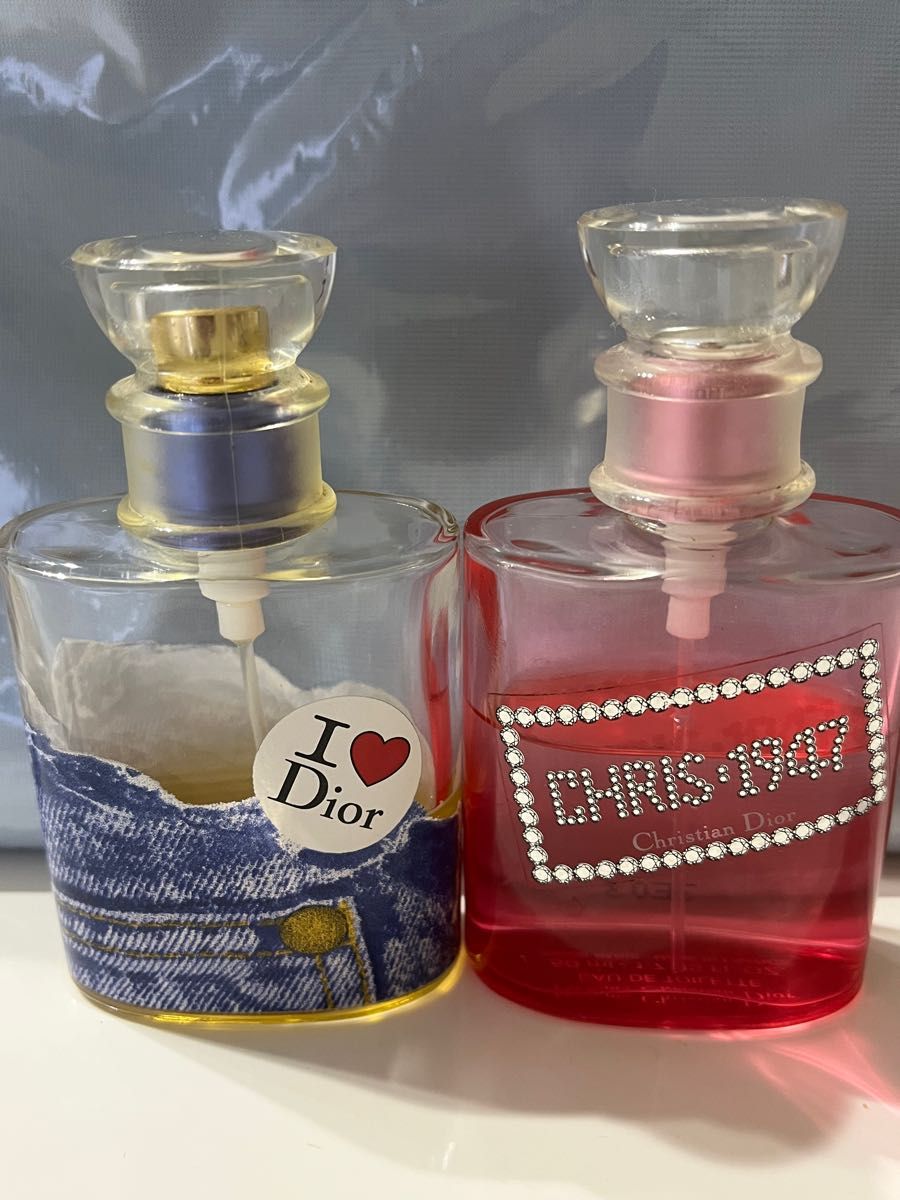 ☆希少☆  Dior ディオール CHRIS クリス1947 50ml と　　　I LOVE DIOR 50ml