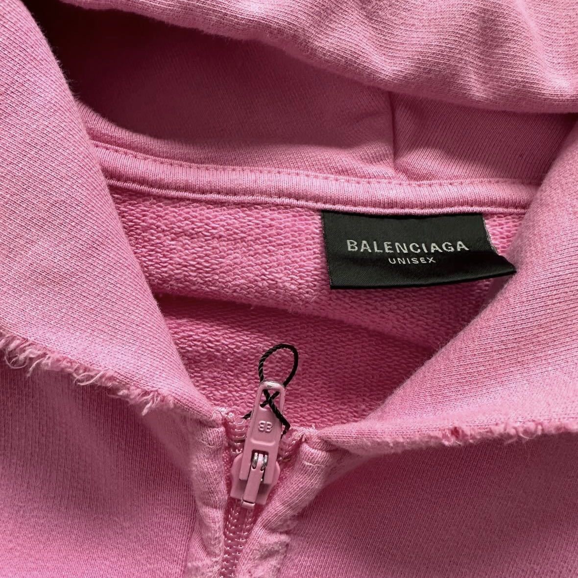 BALENCIAGA 22AW by DEMNA distressed polo set hoodie ダメージ ポロ