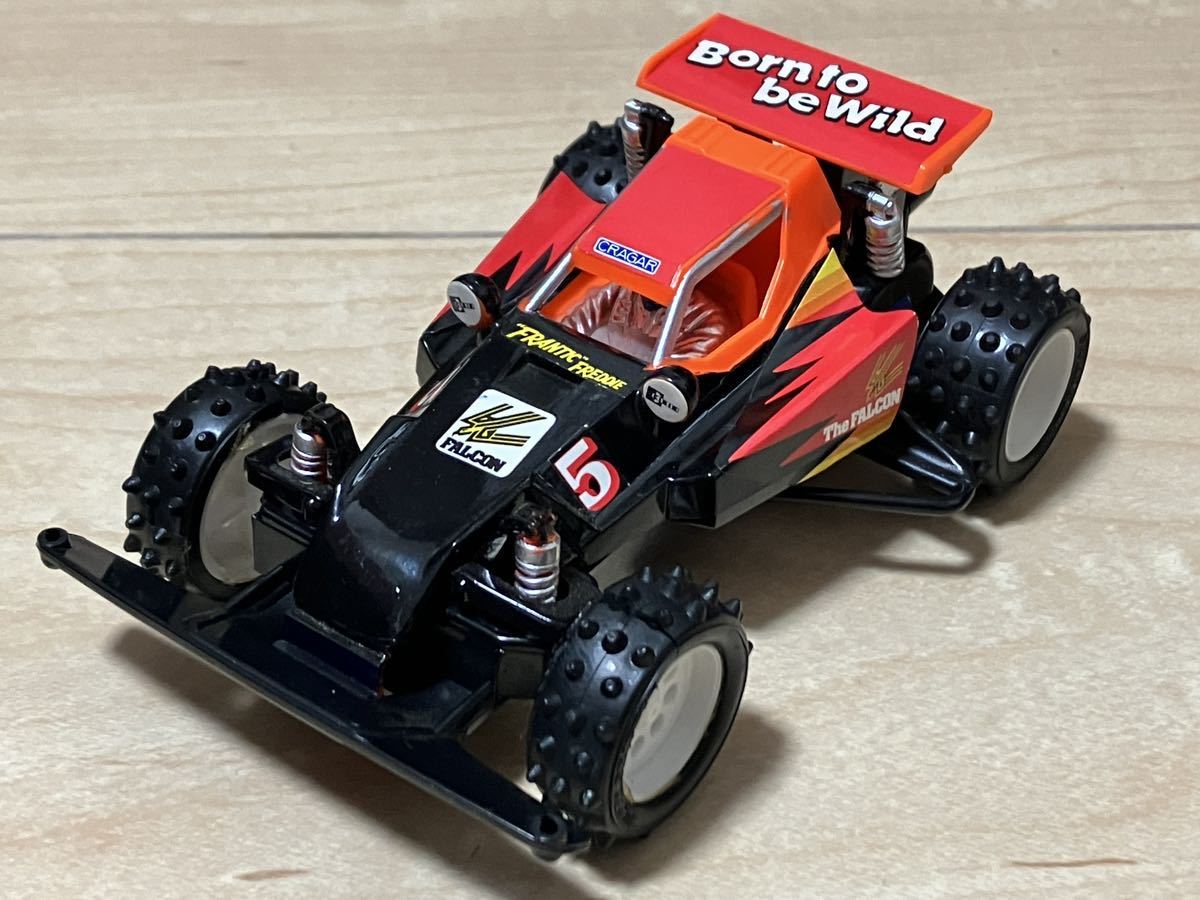 1円オークション タミヤ ミニ四駆 ファルコンJr. 蛍光カラーver.(ミニ