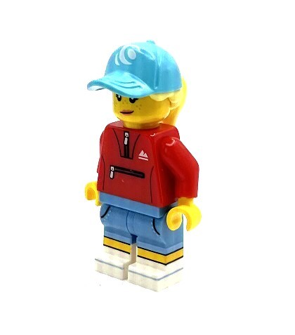 即決 新品 未使用　レゴ LEGO ミニフィグ ミニフィギュア シティ　スポーツウェアの女の子　女性　女の人　アクティブ_画像2