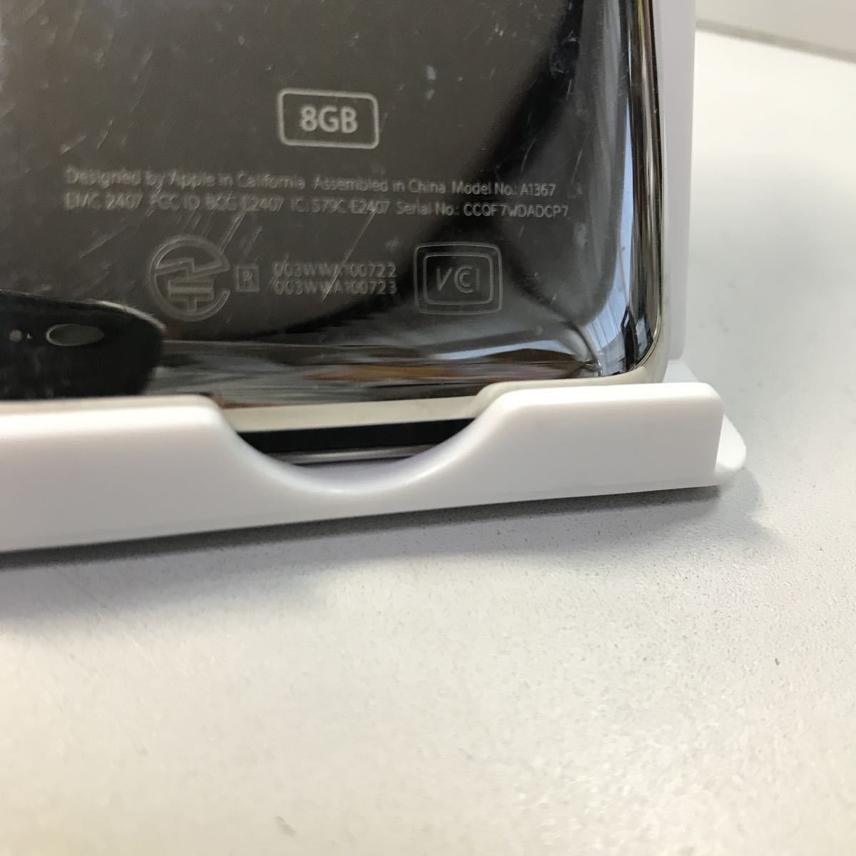 iPod 8GB  модель  (A1367) серия NO CCQF7WD ADCP7( проверка включения произведена )