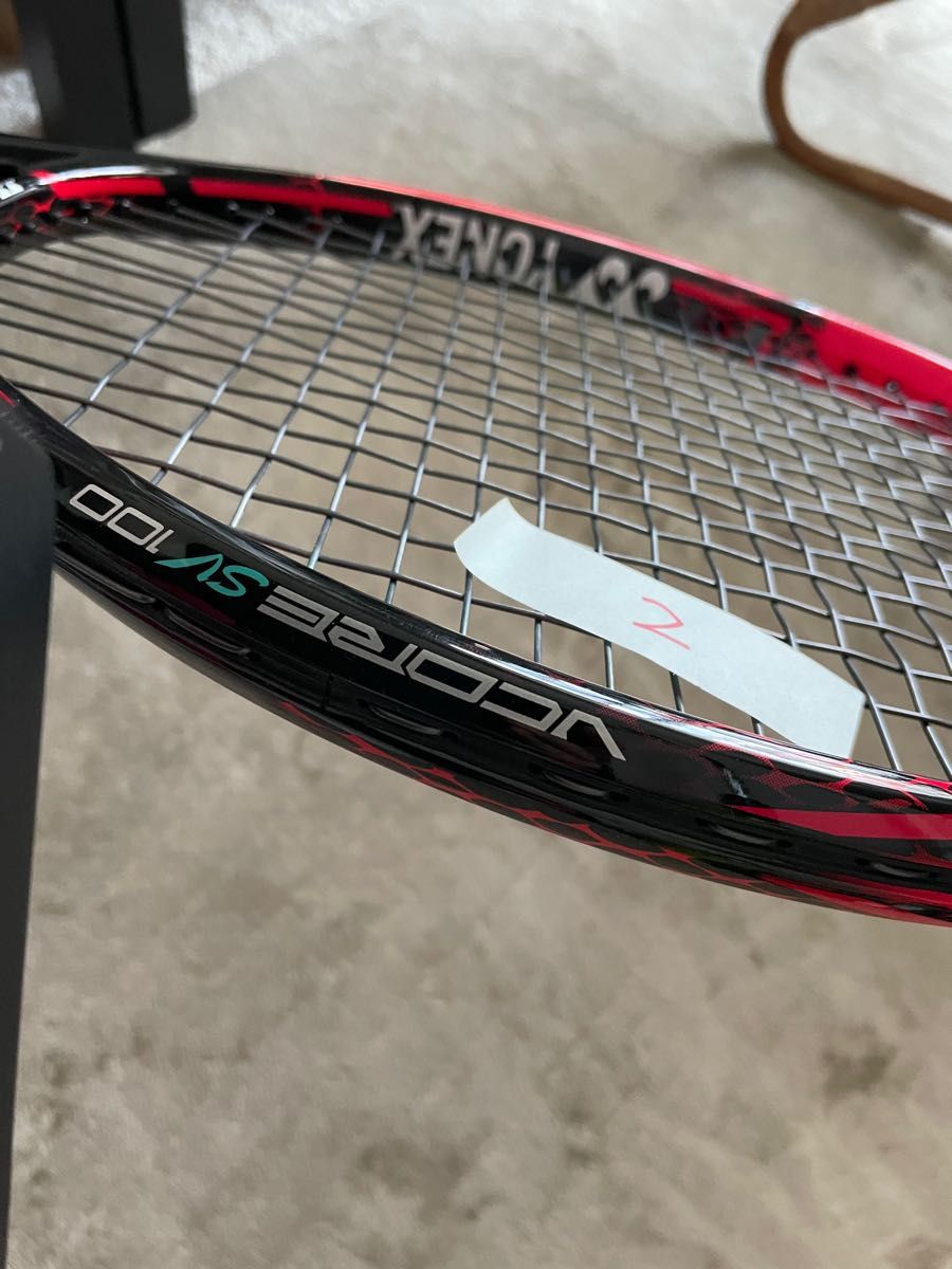 ②ほぼ新品 YONEX ヨネックス VCORE SV100 テニス ラケット テニス 