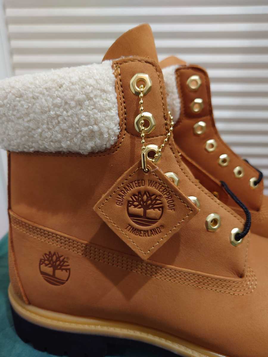 新品　ティンバーランド　Timberland　6インチ　ブーツ　プレミアム　ウォータプルーフ　ウィート　イエロー　10　28　ボア　限定　レア　_画像7