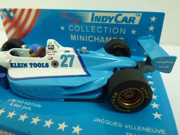 ●Minichamps1/43CART'95ジャック.ビルヌーブTeamGreenReynardの画像6