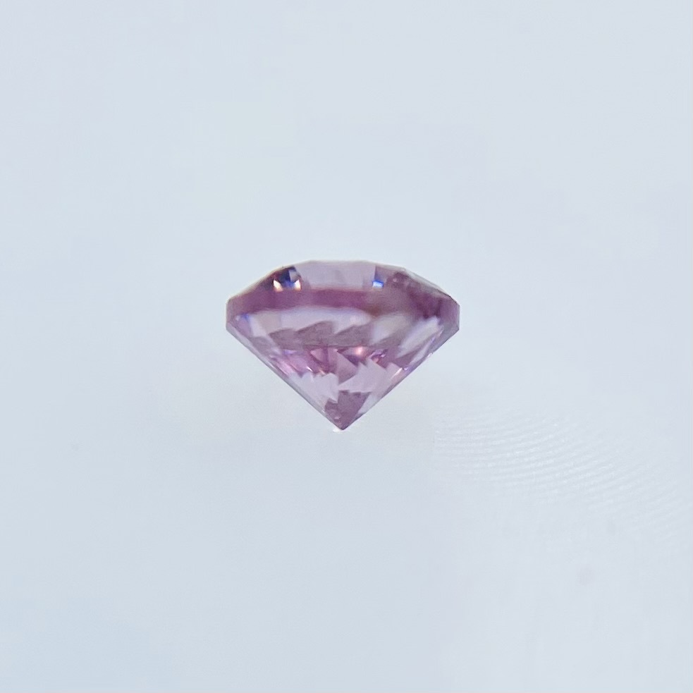 FANCY INTENSE PURPLISH PINK 0.037ct RD/RT1820/CGL